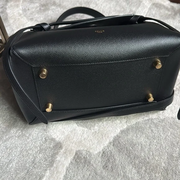 Celine Belt Bag Mini – Black & Gold – Full Set - Picture 9 of 14